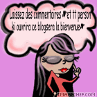 Soyez la bienvenue dans mon blog